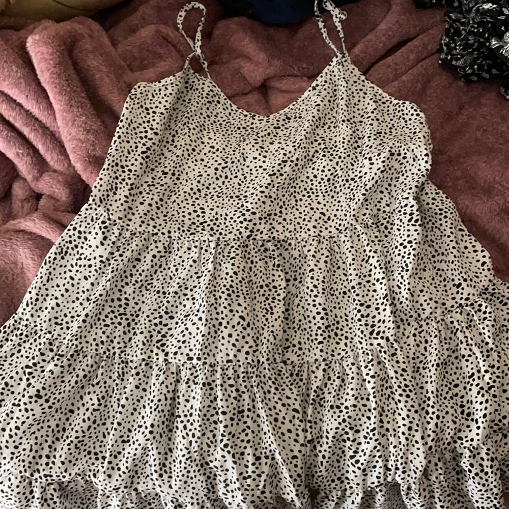 Dalmatian Print sundress size L